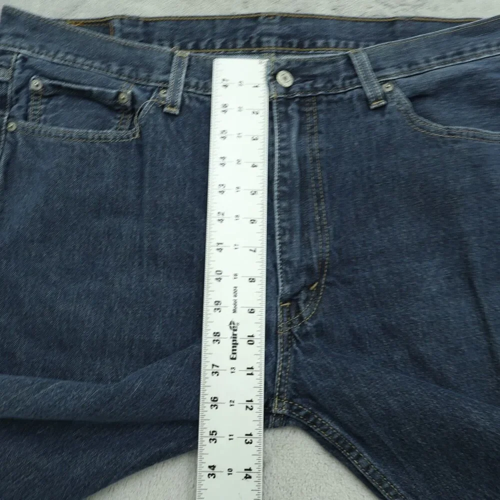 Levi's 514 Jeans Mens Size 40x32 Blue Straight Classic Fit Denim Medium Wash